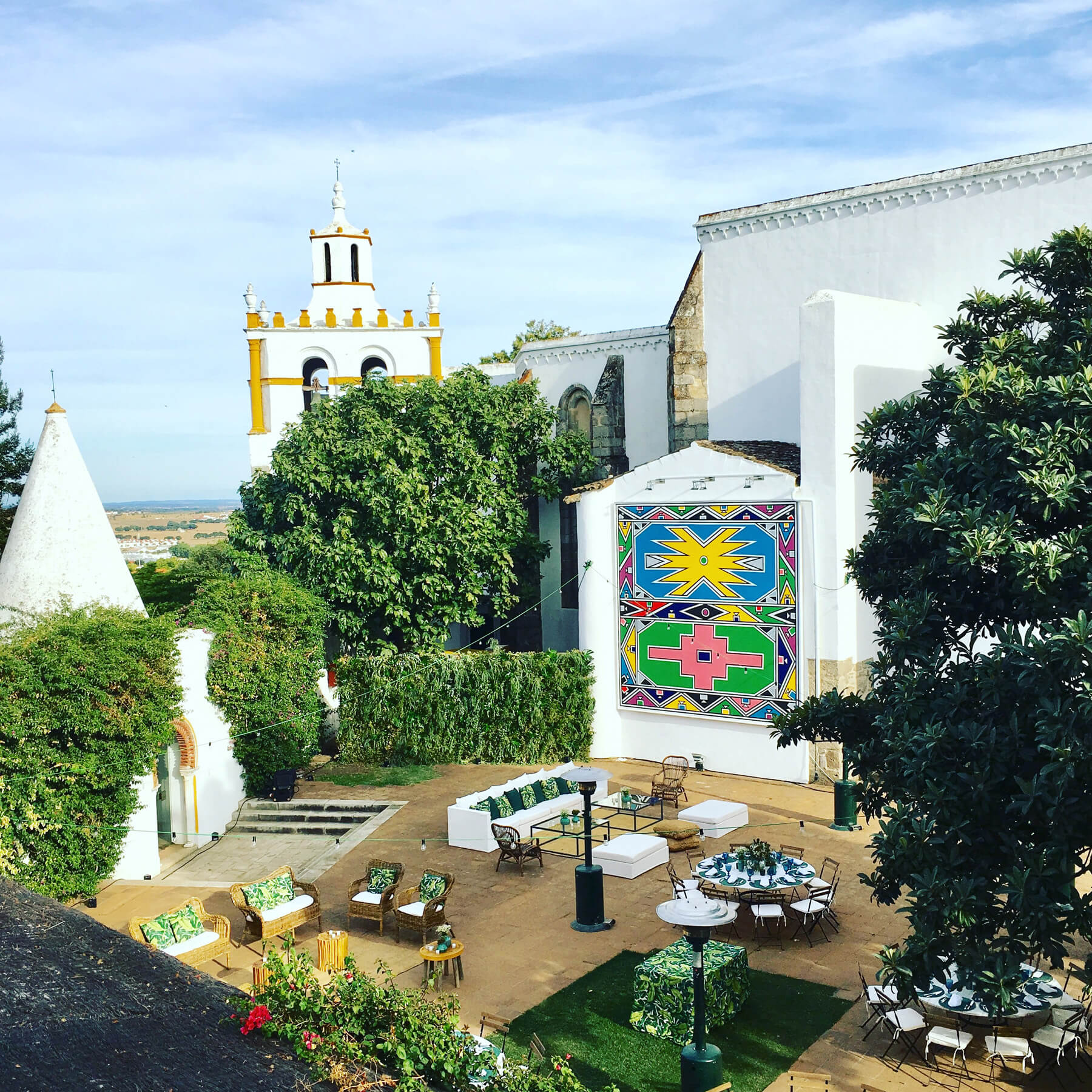 Jardim e Pátio Palácio Cadaval